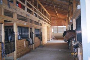 70'x184' Arena with 70'x120' Stall Barn-Apartment Interior