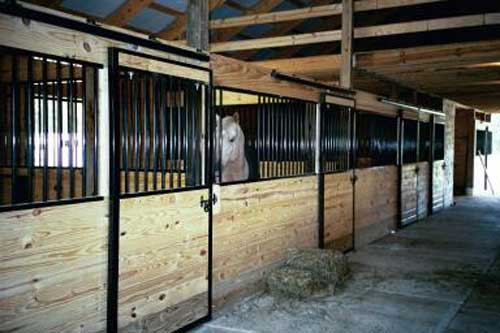 6,480 sq ft Stall Barn stalls